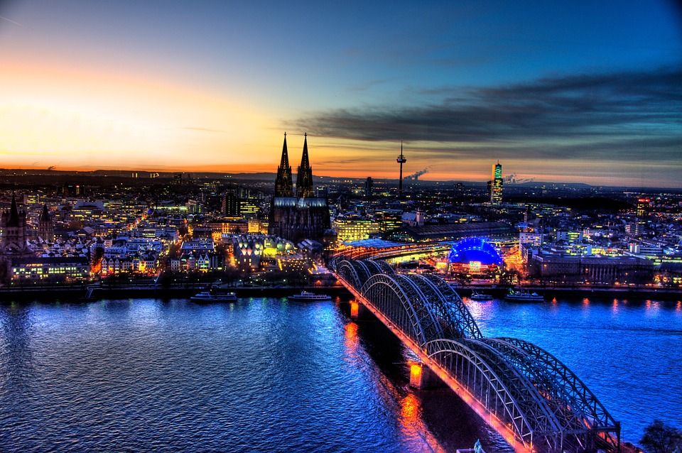 Stadtansicht von Köln